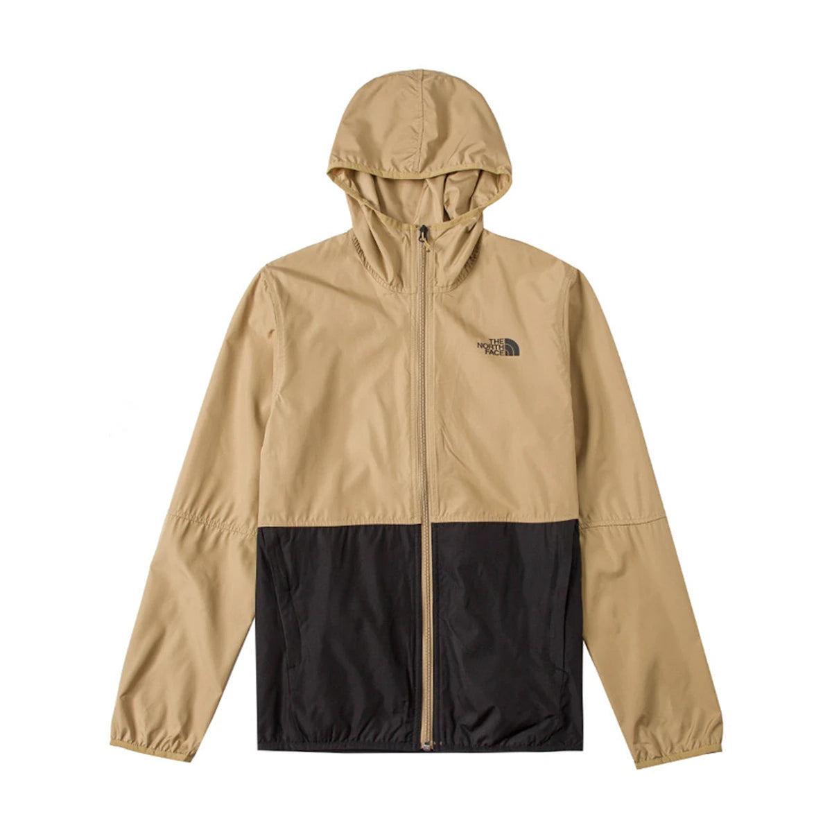 North Face Jacket - Khaki and White