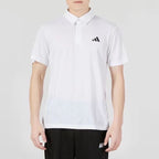 Men's White Adidas Tennis Polo