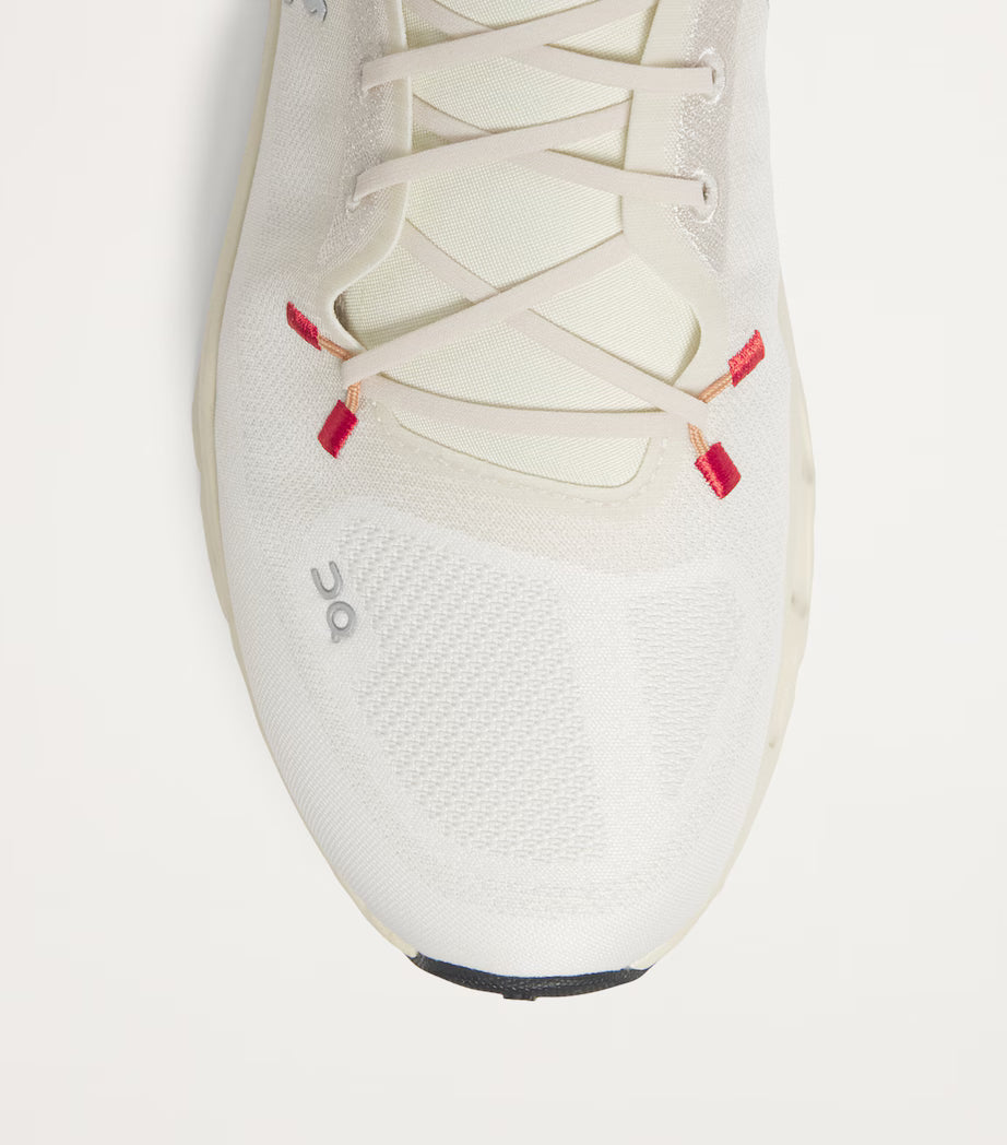 On  White Beige Cloudtilt Trainers