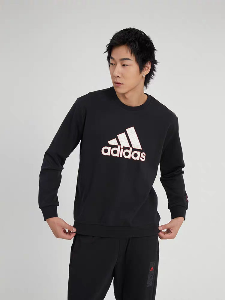 Adidas Black Logo Sweatshirt