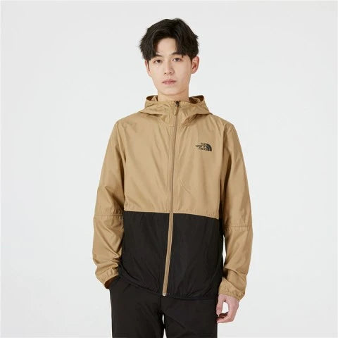 North Face Jacket - Khaki and White