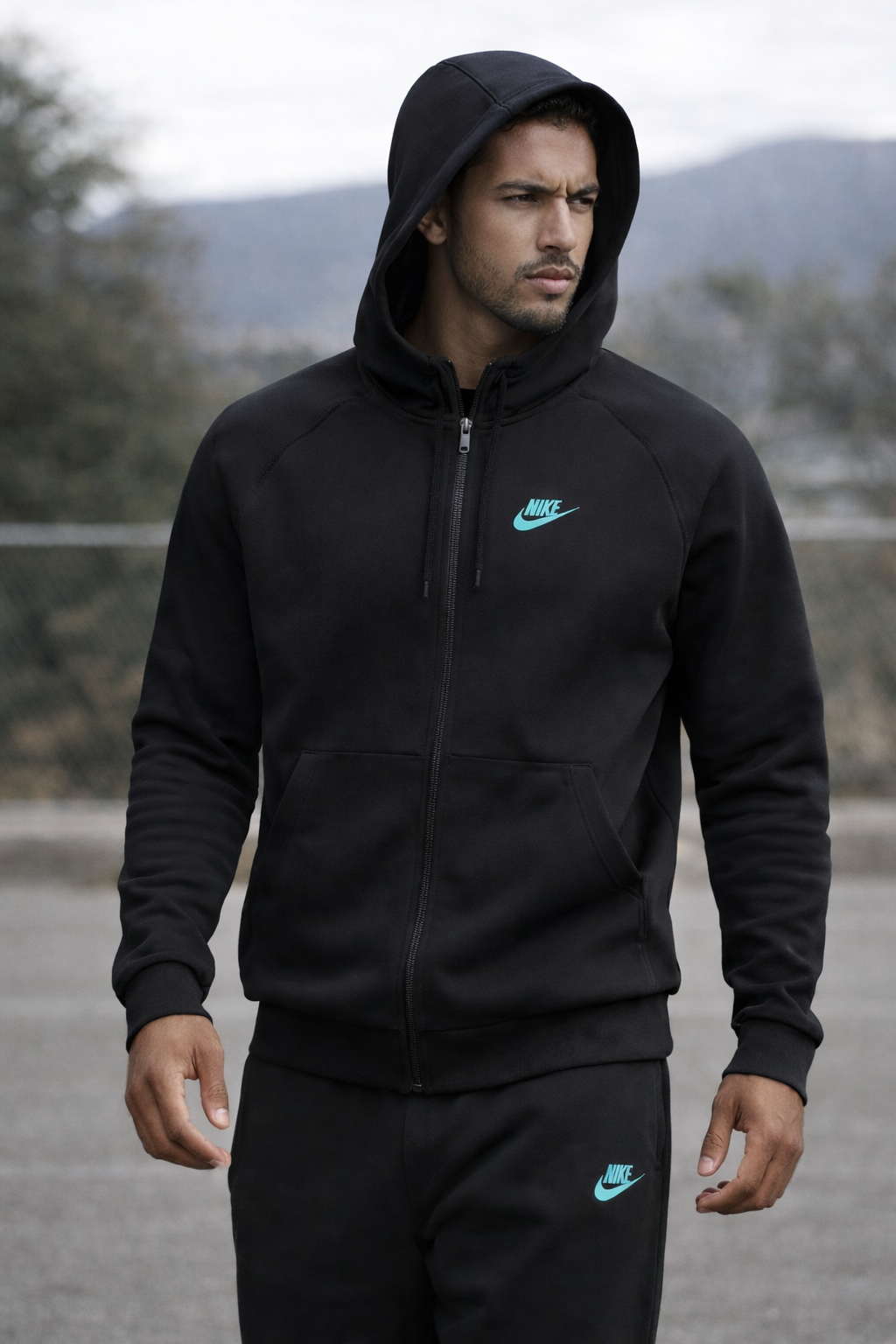 Nike Black Fleece Set