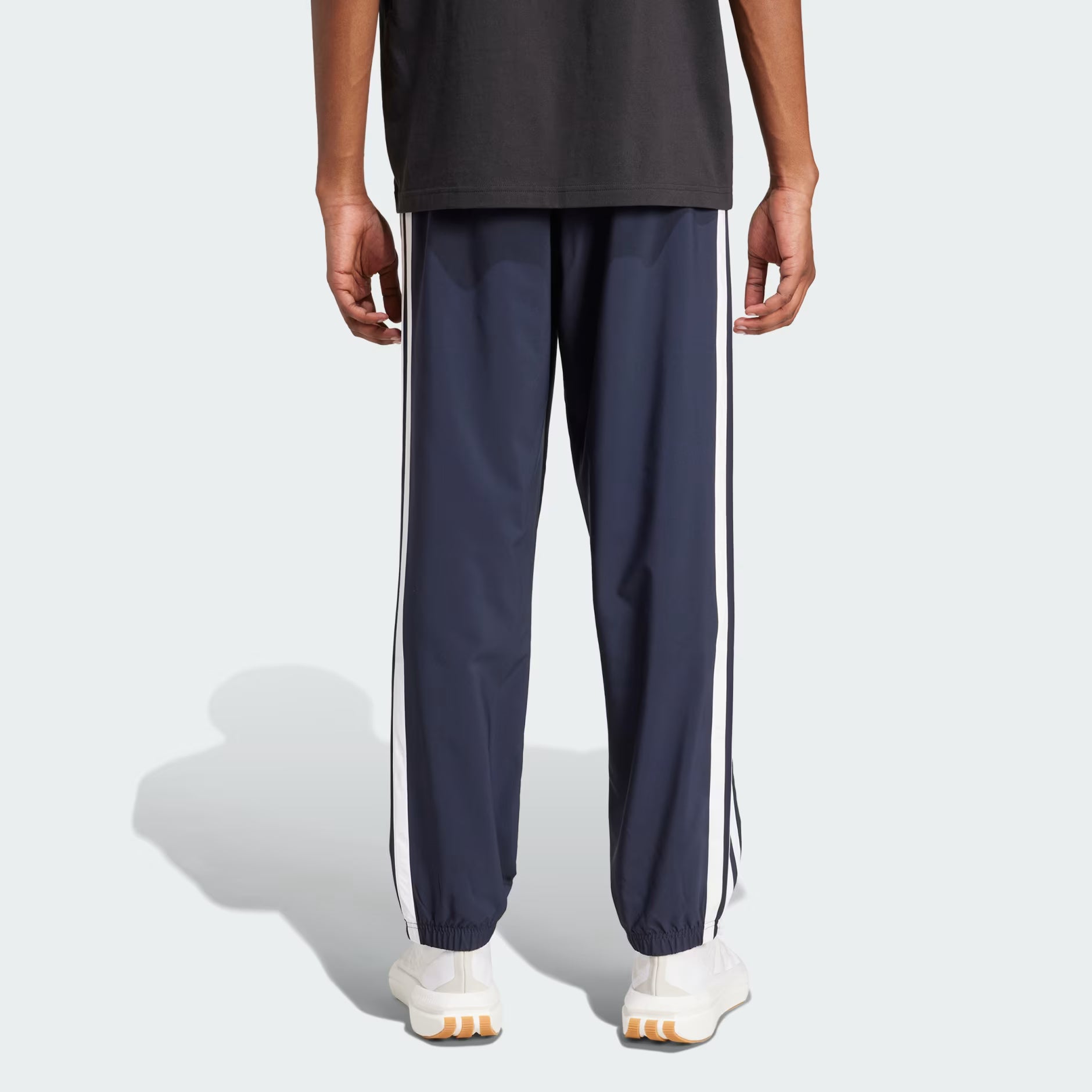 Essentials Elasticated Cuff Woven 3-Stripes Pants