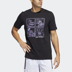 Adidas Graphic Set-in Sleeve T-Shirt Men's Black