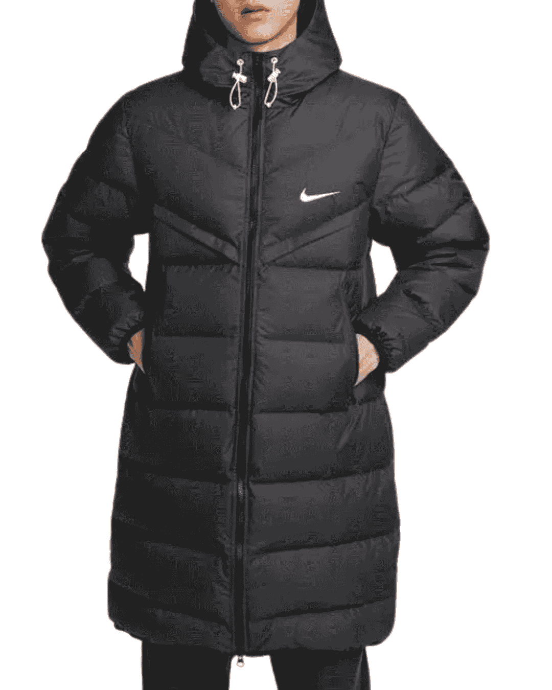 Nike Long Puffer Hooded Jacket