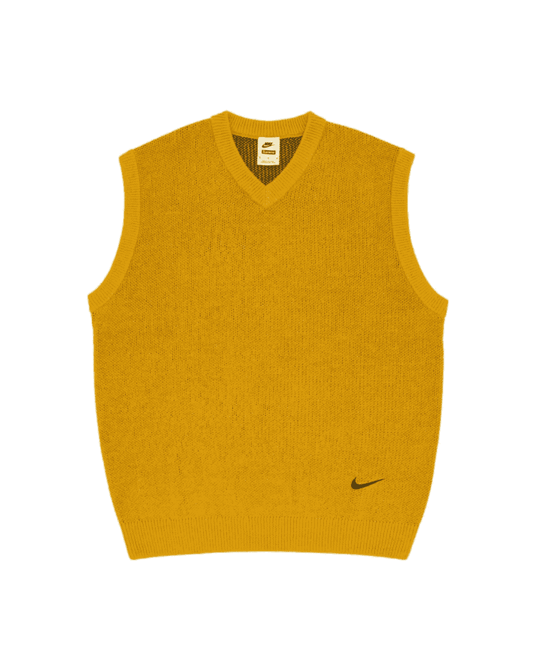 Nike Mustard Knit Sweater Vest