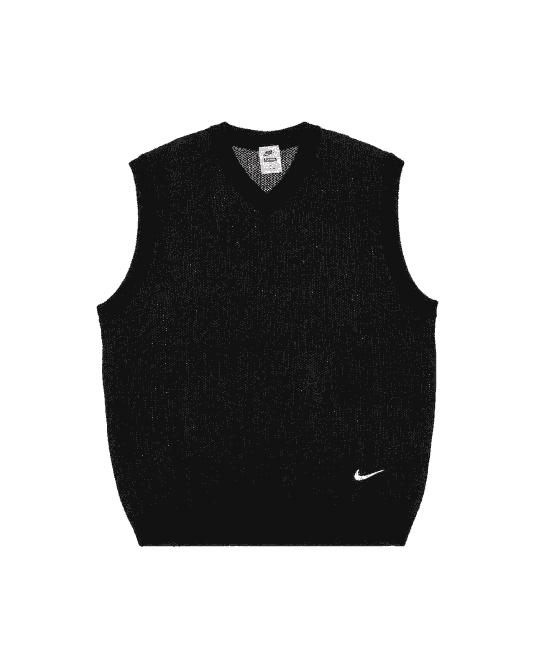 Nike Black Knit Sweater Vest