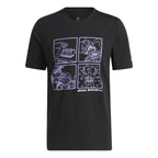 Adidas Graphic Set-in Sleeve T-Shirt Men's Black