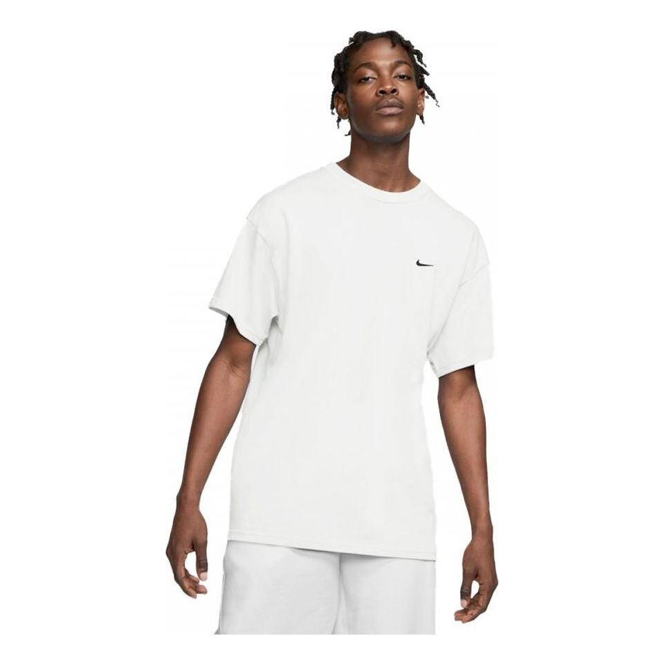 Nike Lab Solo Swoosh Essential Sports Short Sleeve T-Shirt Men Tops Black