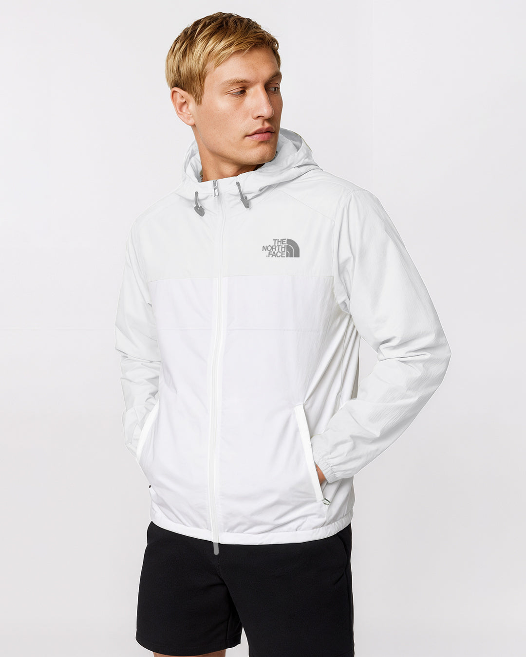 The North Face White Men’s Dri-FIT Jacket