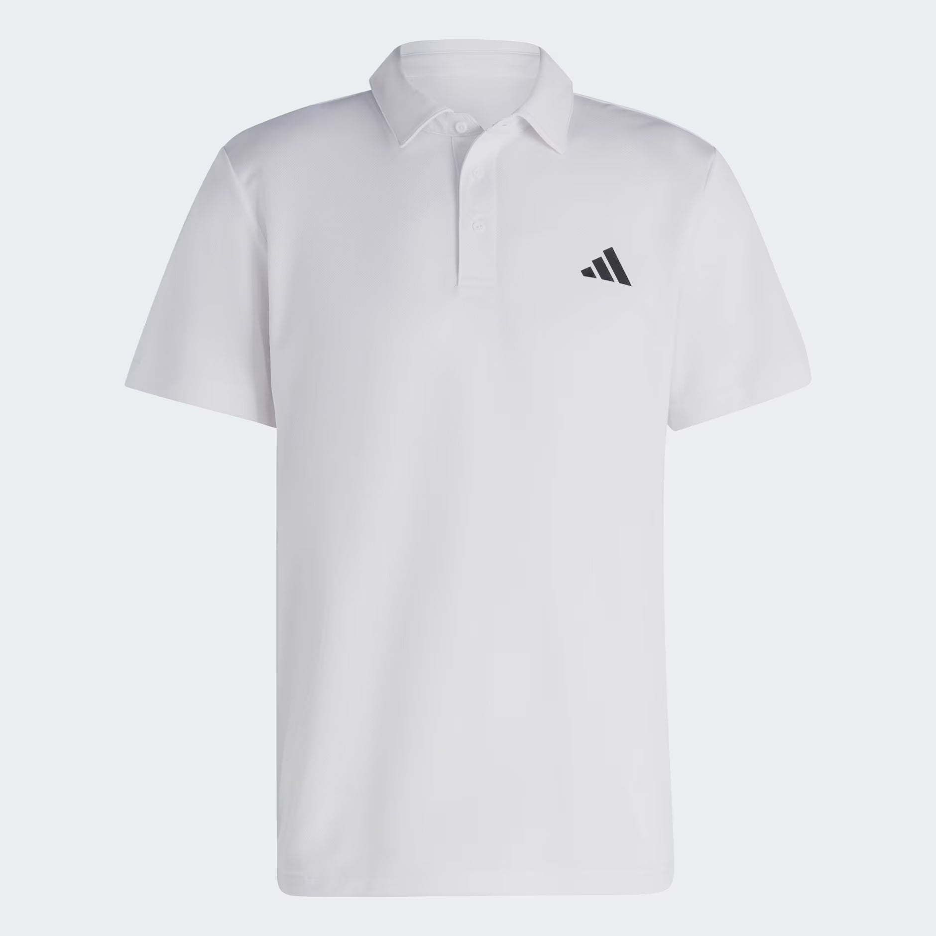 Men's White Adidas Tennis Polo